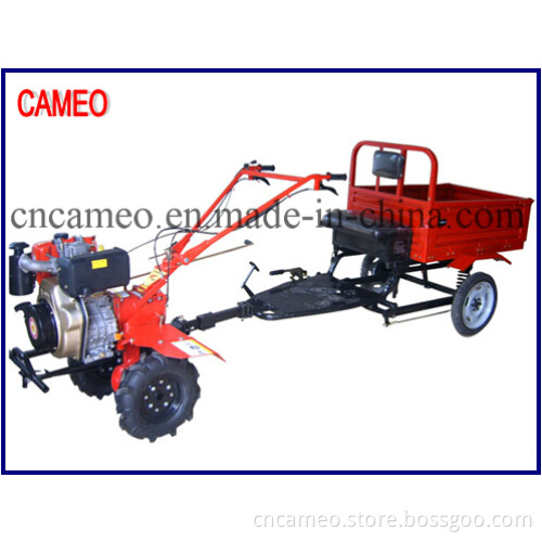 Cp1050 6HP 4.4kw Diesel Tiller Two Wheel Tiller Mini Tiller Garden Tiller Farm Tiller Rotary Tiller Diesel Power Tiller